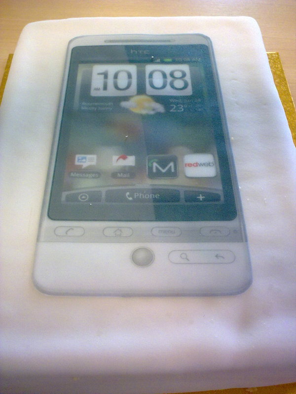 HTC Hero Cake